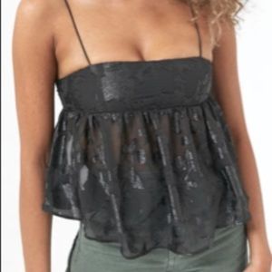 Urban Outfitters Babydoll Top Size Small